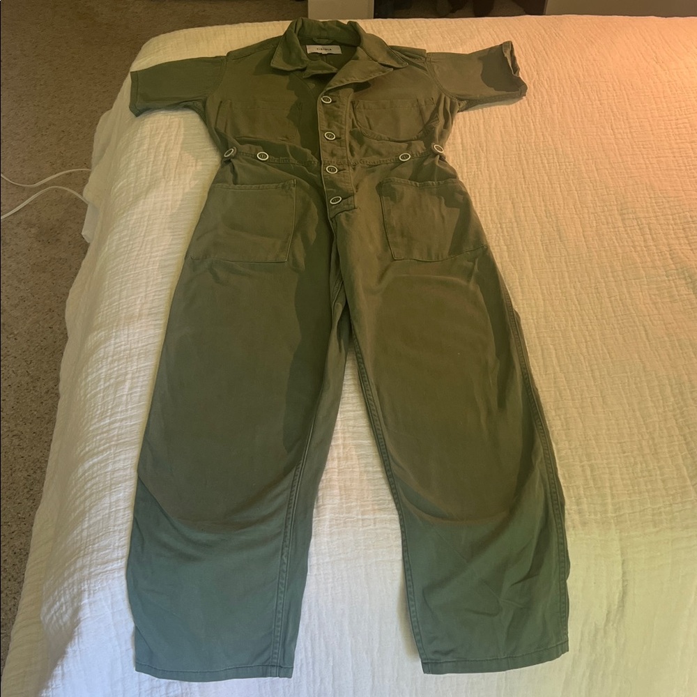 Pistola Olive Green Jumpsuit